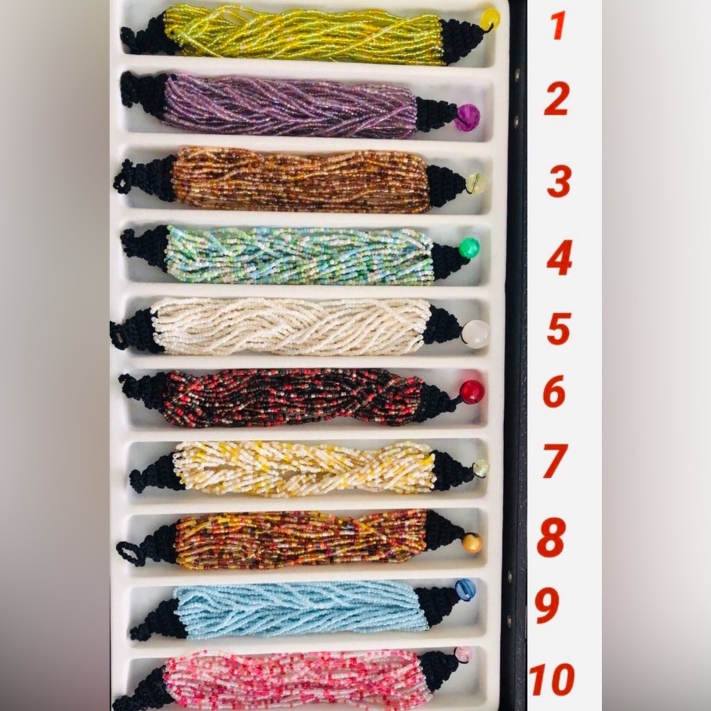 NWOT Fashion Handmade Thailand Beaded Bracelets Bundle 2 for $20